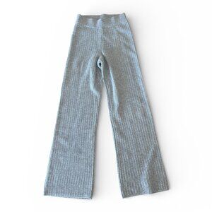 Alo Yoga Cashmere High-Waist Plush Waffle Pant Athletic Grey XS